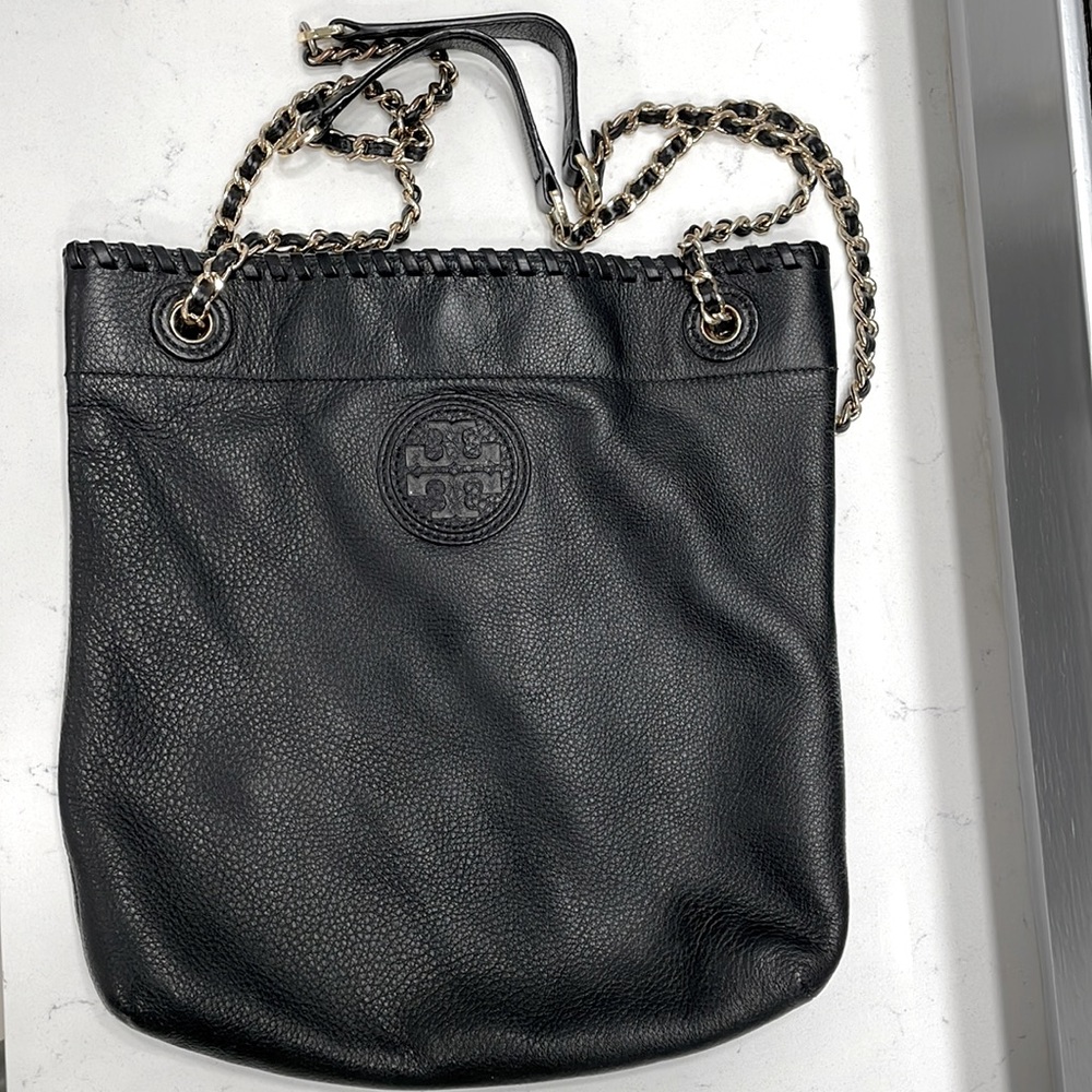 Black Tory Burch cross body bag